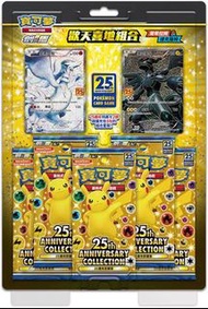 寶可夢 25週年 歡天喜地組合 黑白龍