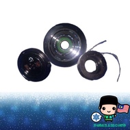 PROTON WIRA 1.5 MODIFIED DENSO SYSTEM COMPRESSOR MAGNET CLUTCH PULLEY SET AIR COND COMPLETE SET OUT 
