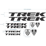 TREK stickers for bicycle frames