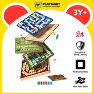 iWood 25-in-1 Board Game Set (3Y+)