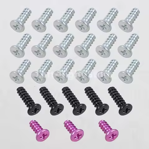 3sets Replacement Metal For PSV 1000 2000 Game Console For PSV2000 Housing Screws Screw Kit For PSV1