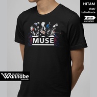 Muse Band T-shirts Size S - 7XL Jumbo T-shirts T-shirts BIG SIZE kids T-shirts ready