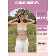 Super product, elegant and luxurious horizontal polka dot swimsuit
