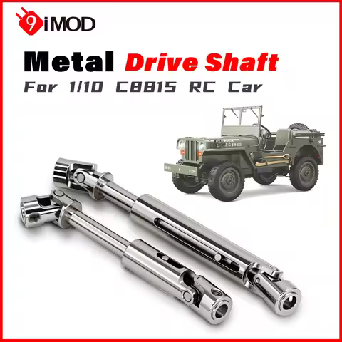 9IMOD Metal Drive Shaft C8815 Metal Drive Shaft Aluminum Alloy Material For 1/10 C8815 Remote Contro