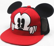 L91 Sta5 Cute Mickey Mouse Spring and Autumn New Cartoon Duck Tongue Hat childrens adjustable baseba