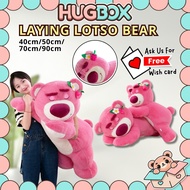 ❤️Hugbox Lotso Bear Strawberry Bear Patung Lotso Murah Teddy Bear Pink Lotso Bear Miniso Lotso Plush