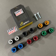 Bar End Jalu Stang Lightech Italy M8 ZX25R ZX-25R ZX25RR ZX4R ZX4RR ZX-25RR ZX-4R ZX-4RR ER-6N ER6N 