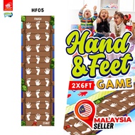 Hand & Feet Games / For 2-6 year old / saiz 2 X 6 KAKI/FT