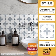[REAL TILE]10PCS HANBLY PATTERN TILES/MOZEK/CERAMIC TILES/MOZEK DAPUR/WALL TILE/MOZEK CERAMIC/JUBIN 