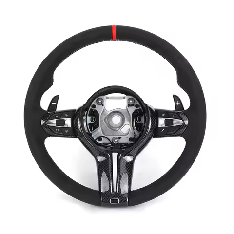 With Red Top Strip M Sport Volant Steering Wheel for BMW F20 F21 F22 F30 F31 F32 F34 F35 F36 F15 F01
