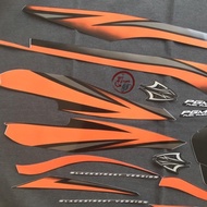 Bộ tem 3 Lớp AB AIR BLADE 110 THÁI LAN ĐEN CAM HÀNG LOẠI 1 TỐT NHẤT