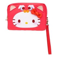 Sanrio - Hello Kitty造型利是袋/多功能化妝袋 (新年可放利是)