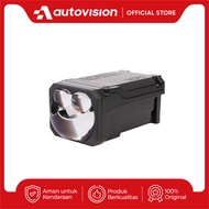 Mini Projector/ SMOKY FL18M 12V 110W J4300K + D5700K Blue Candy Lens Spotlight