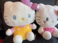Hello Kitty 軟綿綿大毛公仔一對
