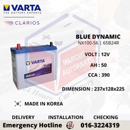 VARTA BLUE DYNAMIC NX100-S6 | NS60 | 65B24R CAR BATTERY