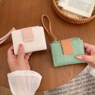 2025 Dompet Wanita Baharu Gaya Wanita Dompet Pendek Pendek Pelajar Wanita Dompet Zip Gaya Ins Wanita