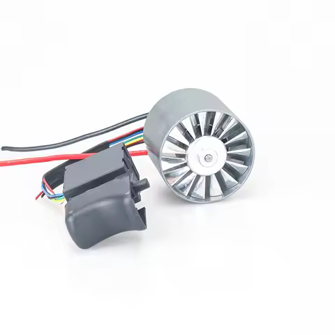 40mm BLDC Inrunner Brushless Motor High Speed Jetfan EDF Ducted Jet Fan Air Blower Turbo For Compres