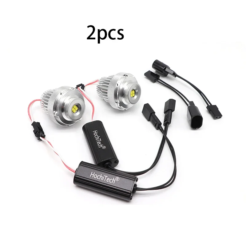 LED Angel Eye Halo Ring Light Auto Lighting 6000K For BMW 5 Series E60 E61 LCI Halogen Headlight 545