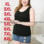 148🔥XL ~ 8XL🔥Baju Singlet Kosong Women's Plain Singlet