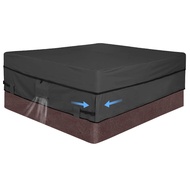 Hot Tub Cover 210D Oxford Spa Covers Waterproof Hot Tub Cover Protector Fade Resistant Hot Tub Hard 
