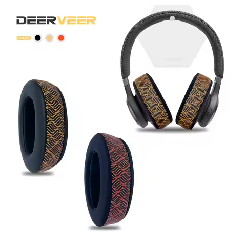 DEERVEER Replacement Ear Pad For JBL 650BTNC Headphones Thicken Memory Foam Cushions