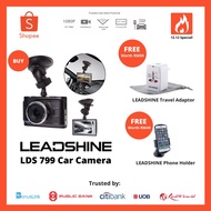 LEADSHINE LDS799 Car Driving Recorder (FHD 1080P Car DVR CCTV Dash Camera G-Sensor Vehicle Video Cam