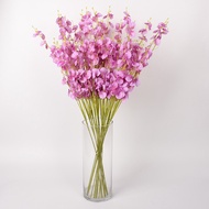 Bunga Anggrek Latex Premium Orchid Flower Hiasan Dekorasi Palsu Artificial Daun Plastik Buatan BG30