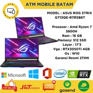 Laptop asus rog strix ryzen 7 5800H