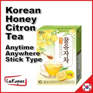 Damteo, Korean Honey Citron Tea Mix, Stick type, Yuja tea, Yujacha, 22g x 10T