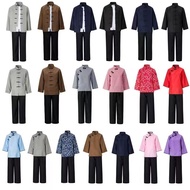 民国演出服装村姑贫民王二小服农民陕北舞台话剧游击队影视道具服Republic of China Performance Costume Village Girl Poor Wang Er Small 