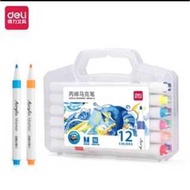 Deli Acrylic Marker Acrylic Marker 12, 24, 36, 48, 60 Colors HM108