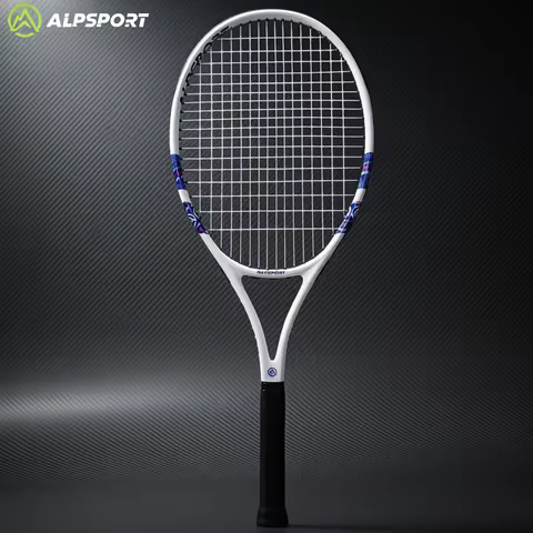 ALPSPORT Carbon Fiber Tennis Racket T800 18K-Professional Grade with Bag&Strap Lightweight Training 