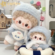 CURTES 10/20cm Cotton Doll Clothes, Lamb Sweater Scarf 10cm Cotton Doll's Clothes, Doll  Outfit Fash