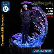 Action Figure Gojo Domain Expansion Jujutsu Kaisen 30cm LED Display Anime Statue Sukuna Nanami Nobar