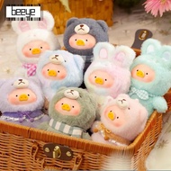 BEEYE Keychain Box, Plush Joyful Time Series Lulu Piggy Box, Cute Stuffed Animals Box Figures Penden