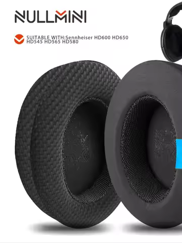 Nullmini Replacement Earpads for Sennheiser HD650 HD660 S HD600 HD6XX HD58X HD580 HD565 HD545 HD535 