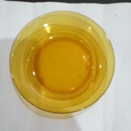 6 pcs 8 inches amber deep plate