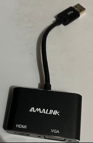 AMALINK USB 3.0 轉 HDMI/VGA 轉接器