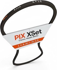 PIX A17/4L190 Wrapped Construction V-Belt, 19" OC | A/4L Section, 1/2" Width | Heavy-Duty Rubber Dri