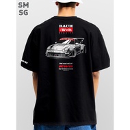 RWB Porsche T-shirt modified car classic sentiment Nakai Kai men's cotton short sleeved T-shirt