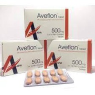 Aveflon 500mg 30 Tablets (EXP 5/2026) aveflon BUASIR HEMORROID aveflon 500mg
