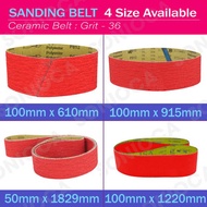[Ready Stock] Ceramic Sanding Belt (Large)/ Sander Belt / Sand Belt / Cloth Belt / Belt Sander/Sand 
