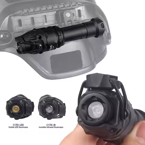 1300Lumen IR Scout Light KIJI K1 K1-3 Aluminum Hunting K10 IR light /LED Flashlight CNC IR 850nm Ill