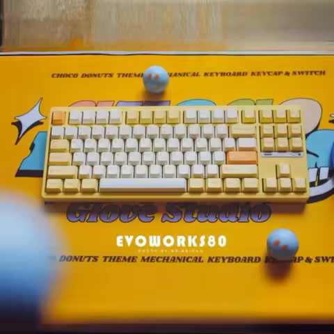 TickType EVO80 Mechanical Keyboard Wireless Tri-mode Gasket RGB Hot-Swap QMK/VIA Custom 80% Aluminum