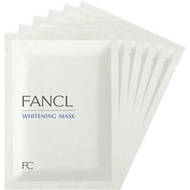 (代購)日本 Fancl 無添加 美白活氧祛斑面膜 Whitening Mask (21ml/6片) 盒裝
