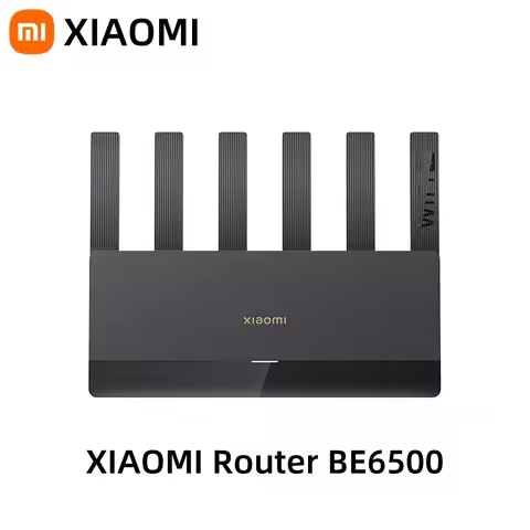 Xiaomi Router BE6500 WiFi7 6453Mbps dual 2.5G network port MLO multi link aggregation 4K QAM 160MHz 