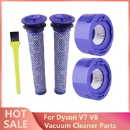 Suitable for Dyson Accessories- Pre-filters/Hepa Post-filters for Dyson V8/V7||Cordless Vacuum Cleaner Replacement Spare Parts