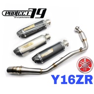 Project79 Exhaust Yamaha Y16ZR Ekzos Full System Tabung Muffler Stainless Steel Y 16 ZR Motor Access