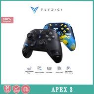 Flydigi Apex 3 Elite ข้อเสนอแนะแรงจอยควบคุมจอยเกมส์บลูทูธแบบมีสายทริกเกอร์สำหรับพีซีนินเท็นโดสวิตช์แอนดรอยด์และอาร์เคด Apple