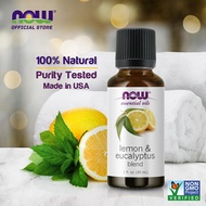 NOW Essential Oils Lemon  Eucalyptus Oil BlendBlend of Pure Lemon Oil and Pure Eucalyptus Oil 30ml
